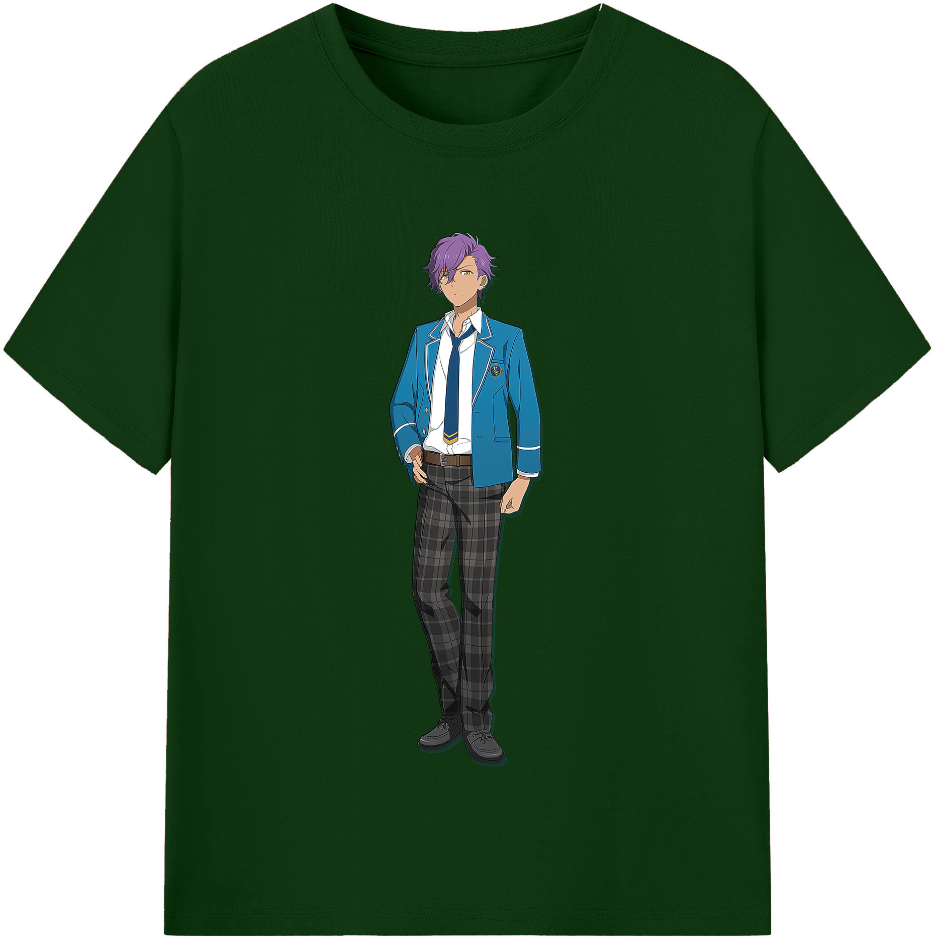 （画像用） あんさんぶるスターズ! Ensemble Stars 綿100％半袖Tシャツ（フロントプリント）